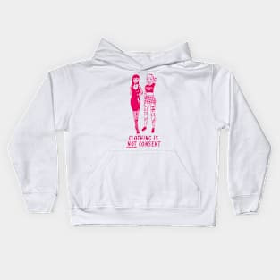 Not consent Kids Hoodie